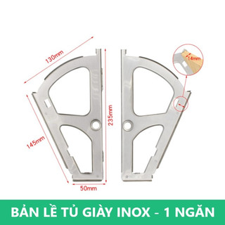 BẢN LỀ TỦ GIÀY INOX 304