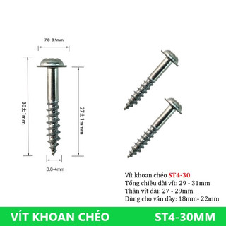 VÍT MŨ KHOAN CHÉO CAO CẤP