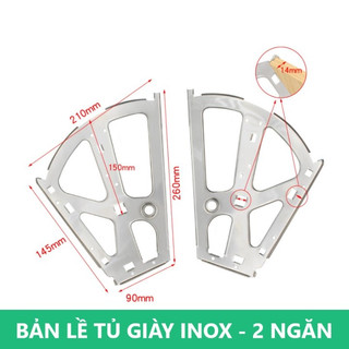 BẢN LỀ TỦ GIÀY INOX 304