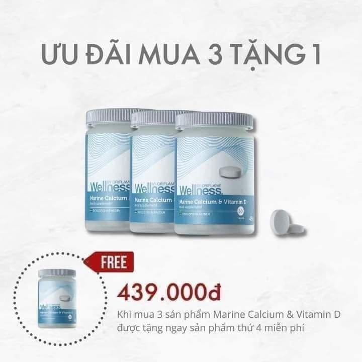 31766 - Canxi hữu cơ & Vitamin D của Anh hỗ trợ chăm sóc sức khỏe. 1 hộp có 60 viên nén.
