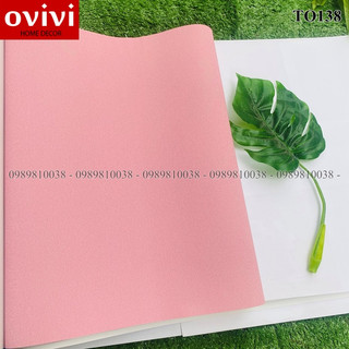 Giấy dán tường Hàn Quốc MÀU HỒNG nhiều mẫu với đủ các tông hồng mới hiện đại, giấy dày cao cấp khổ to 106cm