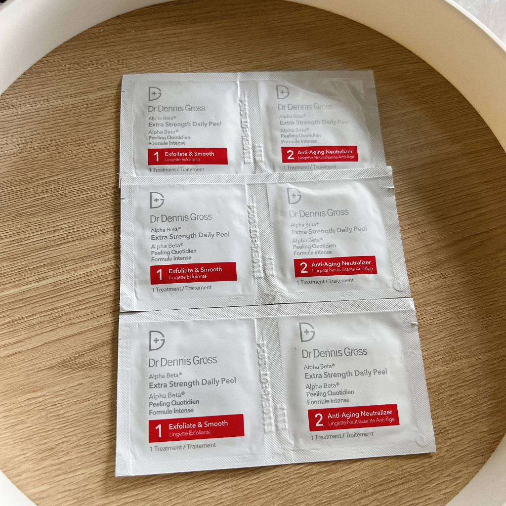 Peel thay da hóa học Dr Dennis Gross Alpha Beta Extra strength daily peel