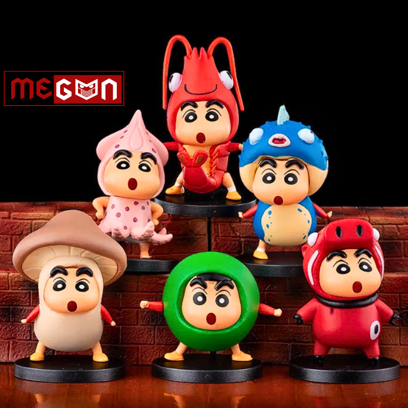 Mô hình Shin Shinosuke Cậu bé bút chì 5-8 cm Shin chan tôm mực dễ thương Đồ chơi Beocaz quà tặng, mua lẻ hoặc theo set