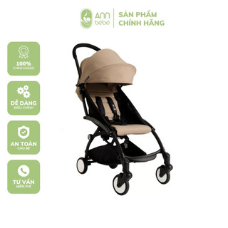 [CHÍNH HÃNG] Xe đẩy BABYZEN YOYO+ 6+ LIKE NEW Black Frame/Khaki Màu Khaki | ANNBEBE