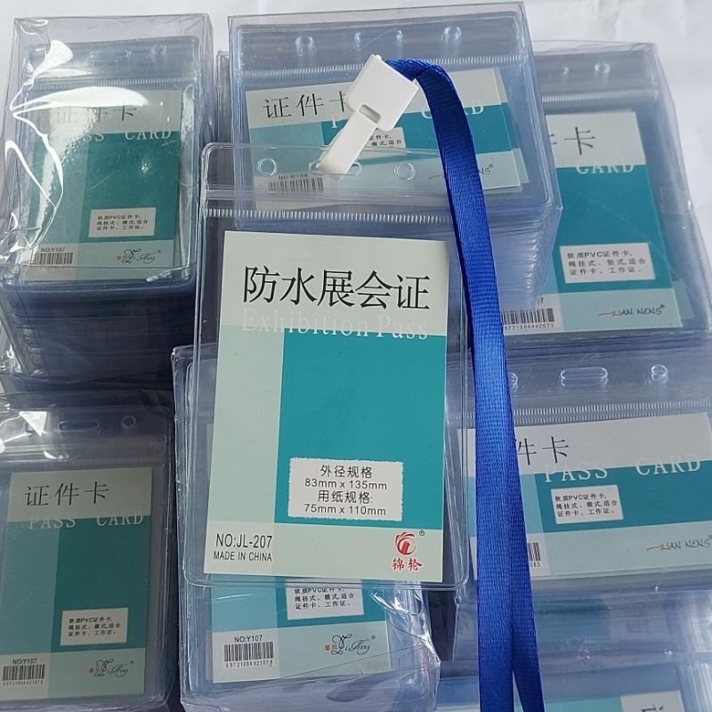 Thẻ đeo nhân viên, bao đựng thẻ 107, 108 ngang và đứng dây đeo thẻ móc xoay 360 tiện lợi siêu bền chắc