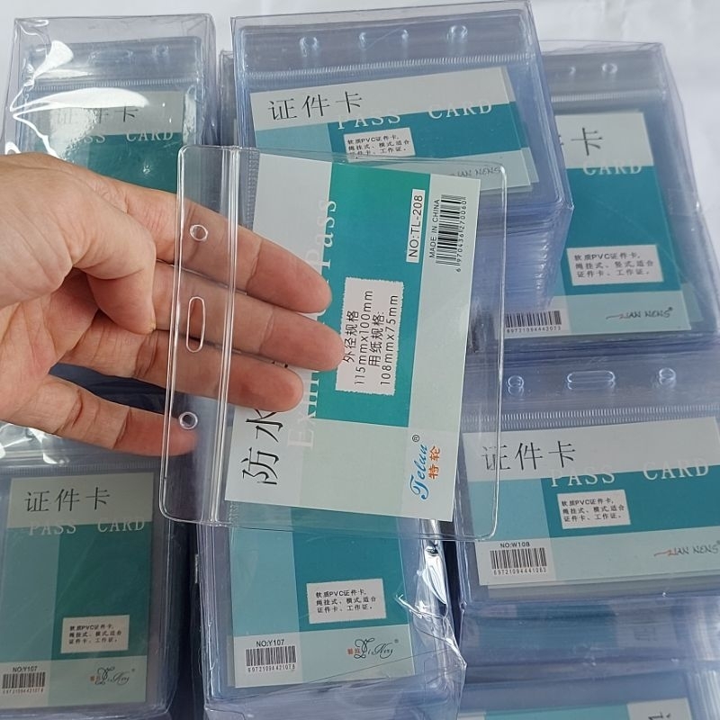 Thẻ đeo nhân viên, bao đựng thẻ 107, 108 ngang và đứng dây đeo thẻ móc xoay 360 tiện lợi siêu bền chắc