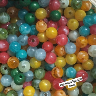 10gam-50gam hạt nhựa tròn 8mm