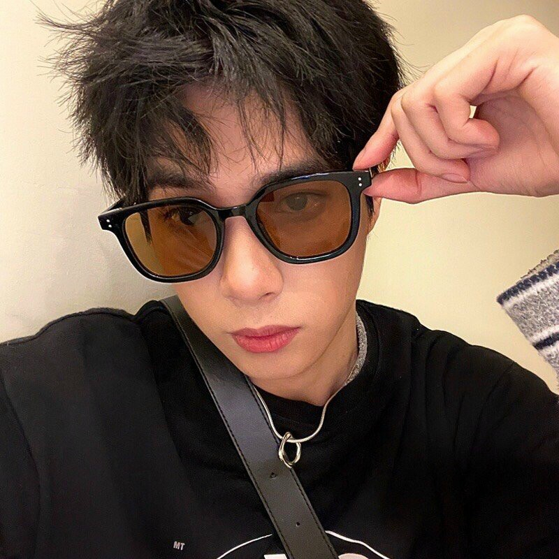 Beautycoco🍊Mắt kính unisex hot trend thời trang  gọng kính mát nam nữ nhiều màu phong cách