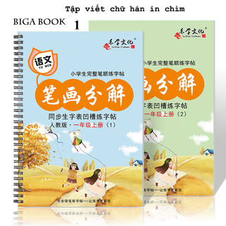 Tập viết chữ hán sơ cấp, luyện viết tiếng trung từ đầu -Tặng 1 bút 20 ngòi