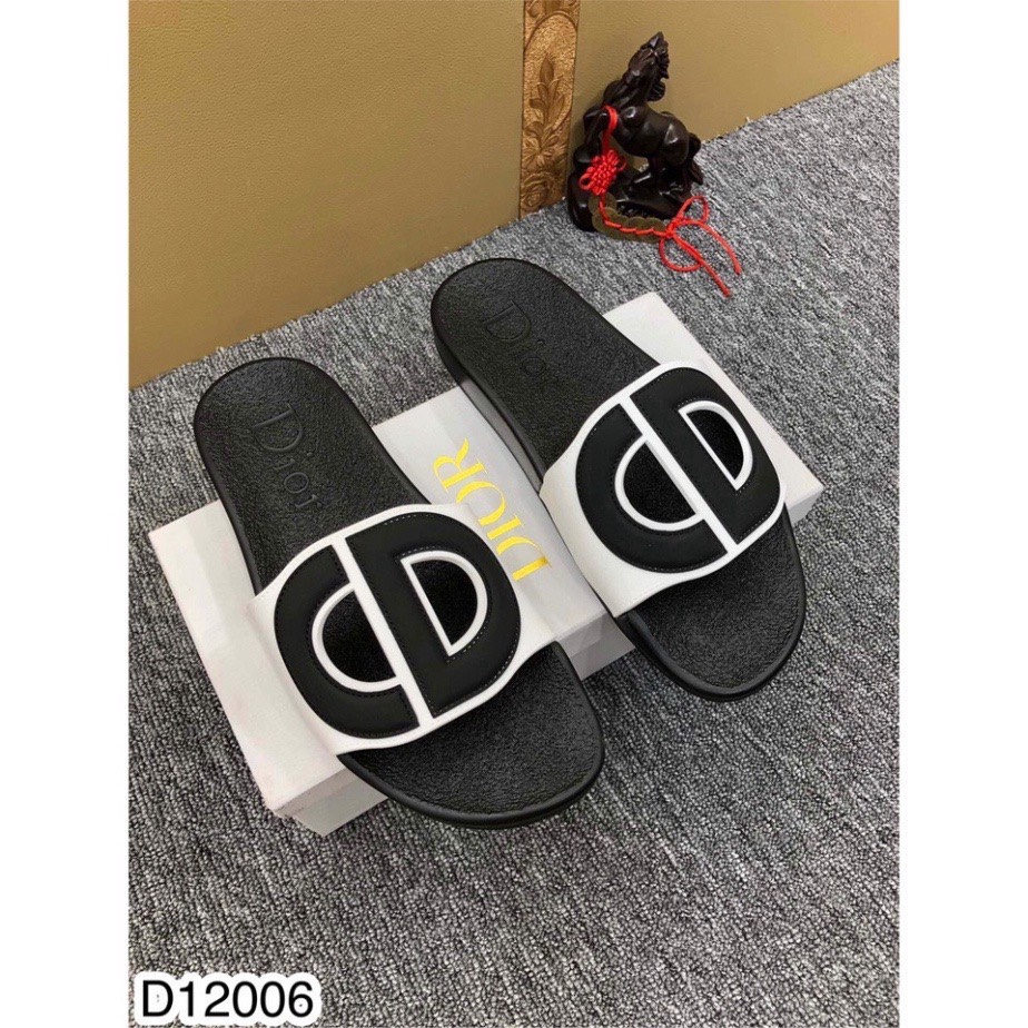 Dép quai ngang Lê Nam D.I.O.R CD Hàng Mới Nhất - Dép Quai Ngang Nam CD 2023