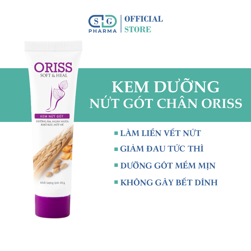 Kem Dưỡng Da Tay Chân Làm Mềm Da Dưỡng Ẩm Cho Da Oriss 30g