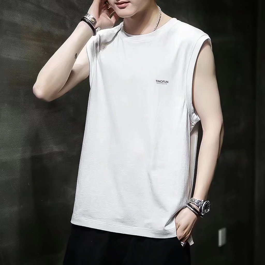 Áo ba lỗ nam unisex TINOFUN áo thun nam nữ 3 lỗ sát nách tanktop CL A thể thao vải co dãn tập gym ôm body 10 màu