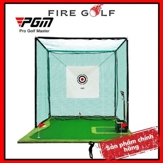 Bộ khung lưới tập swing golf 3mx3m pgm lxw001 chính hãng - pgm practive net