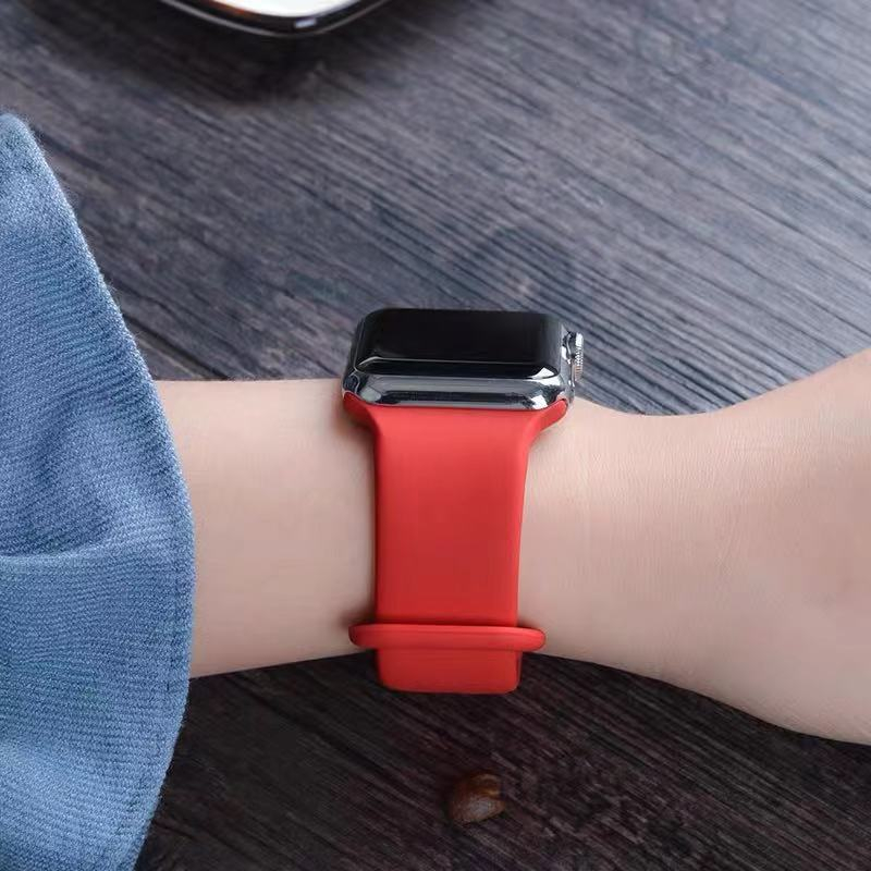 Dây đeo silicon chống thấm nước thoáng khí  Watch Series 1/2/3/4/5/6/7/8, 38/40/41/42/45/49mm