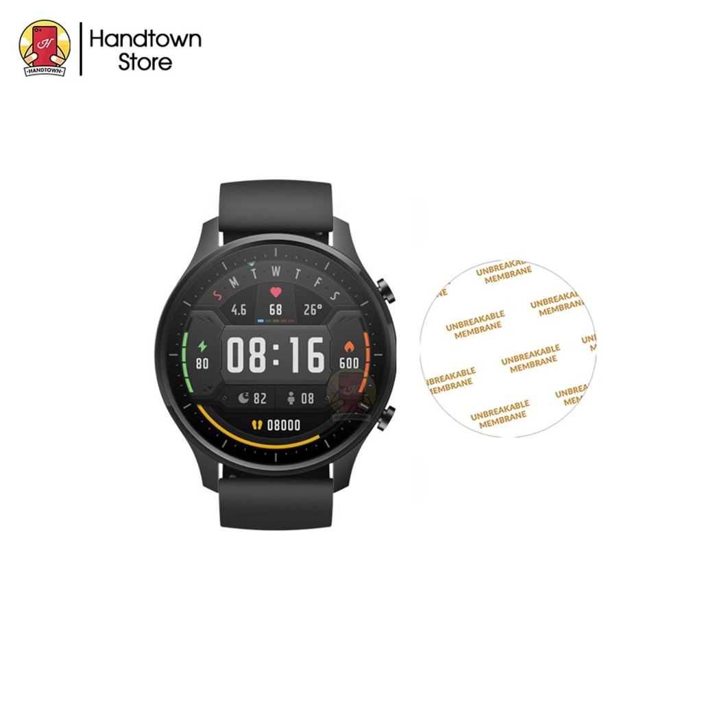 Combo 2 Miếng dán PPF Bảo Vệ Đồng Hồ Thông Minh Xiaomi Mi Watch Revolve Color GPS Sport Cường Lực Dẻo 4 lớp Handtown