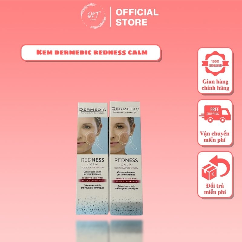 Kem dưỡng phục hồi ngừa đỏ da