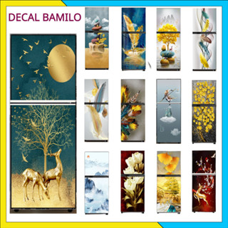 TẤM DÁN TỦ LẠNH - MÁY GIẶT, CHẤT LIỆU DECAL CHỐNG NƯỚC, KEO CHẮC CHẮN