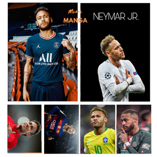 Poster in hình cầu thủ neymar dán tường trang trí phòng khách tường nhà ms: 525