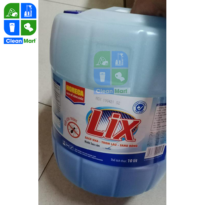 Nước lau sàn Lix đuổi côn trùng 9.5kg