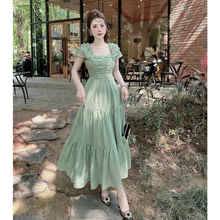 ĐẦM MAXI TƠ NHIỀU MÀU (CÓ ẢNH THẬT)