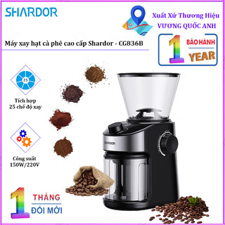Máy xay hạt cà phê cao cấp Shardor CG836B