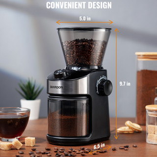 [BH 12 THÁNG] Máy xay hạt cà phê cao cấp Shardor CG836B