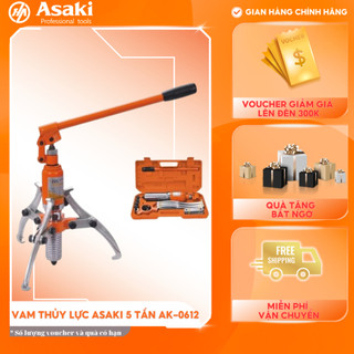 Bộ vam cảo thủy lực 3 chấu asaki ak-0612 5t và 10t 15t 20t 30t