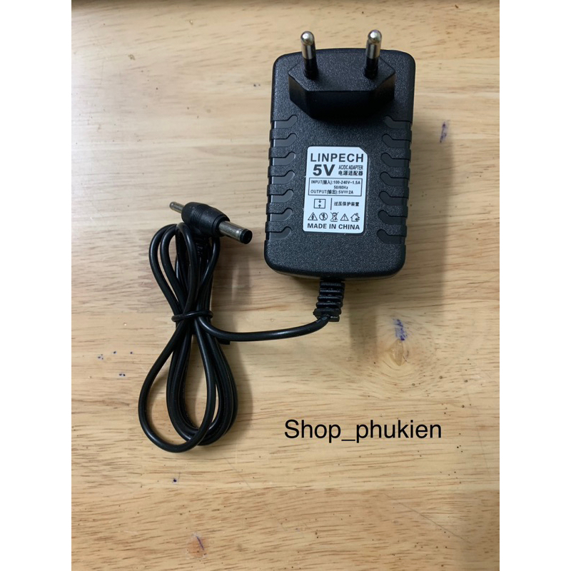 Nguồn/Adapter 5V-2A dùng cho Mytv,FPT Box, Mibox, Mecool, Himedia (chân cắm đa năng)
