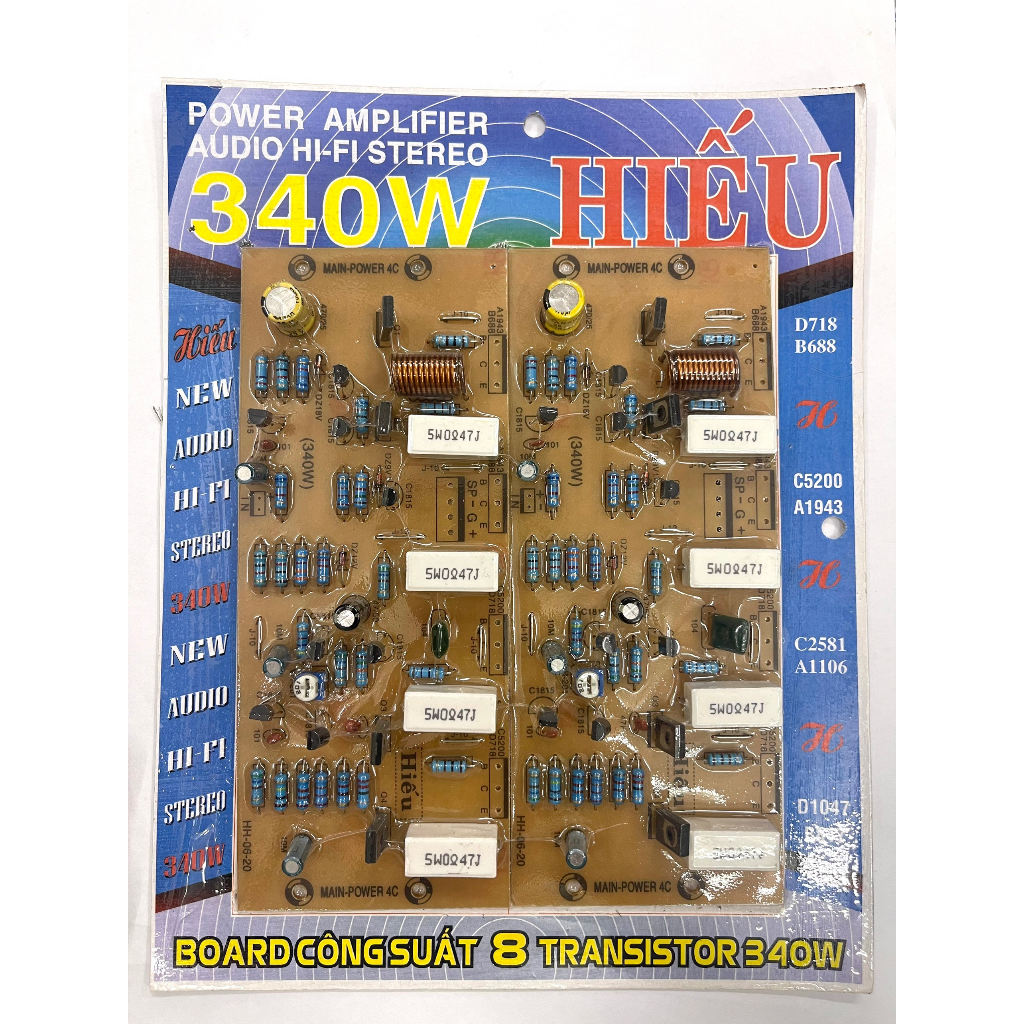 BO CÔNG SUẤT AMPLY 340W