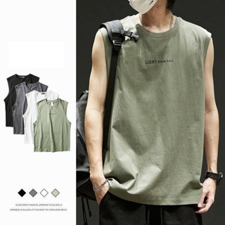 Áo ba lỗ - Áo Tank Top unisex in LIERT ENGTGY chất liệu cotton 100% co giãn thoáng mát