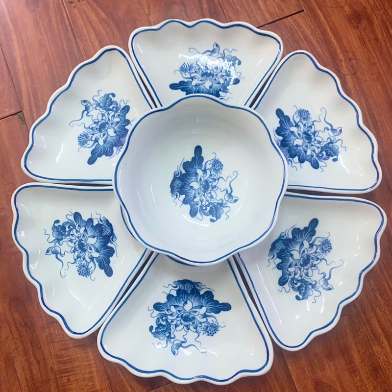 Set Bát Đĩa Cúng Gia Tiên Vỡ 1 Đổi 1