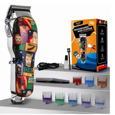 Tông Đơ Cắt Tóc Không Dây Kemei KM - MAX 2092 Chuyên Nghiệp