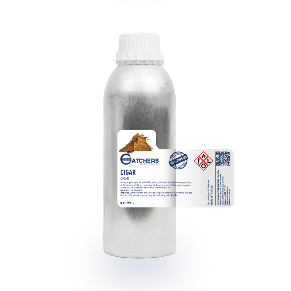 Tinh dầu Xì Gà 10ml - 100ml / Cigar Pure Oil | Tinh dầu đậm đặc Full