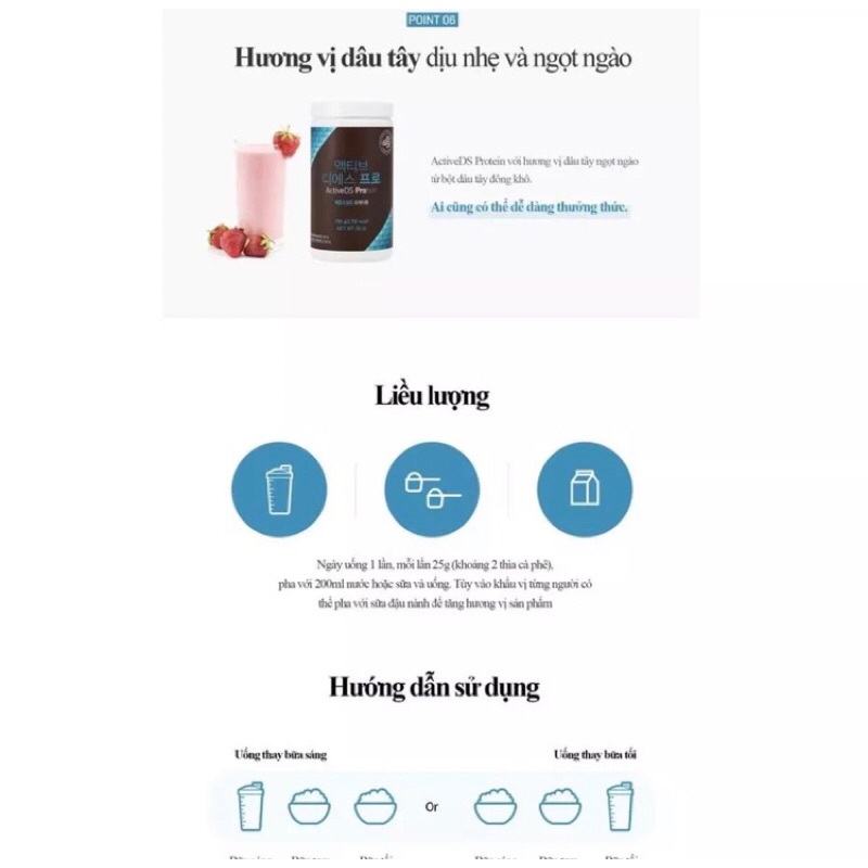 Active DS Protein GCOOP – Protein thực vật giúp Kiểm Soát Cân Nặng Dễ Dàng