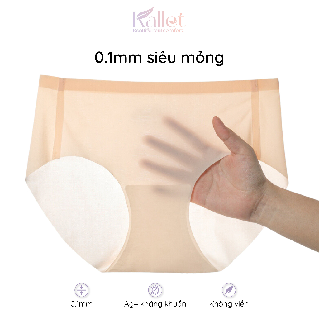 Quần lót tàng hình premium 3.0 công nghệ kháng khuẩn nano Ag+ QTT32