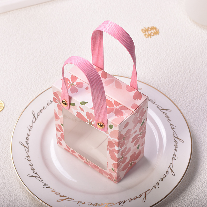 Sakura Box - Túi quà họa tiết hoa anh đào xinh xắn sỉ sll