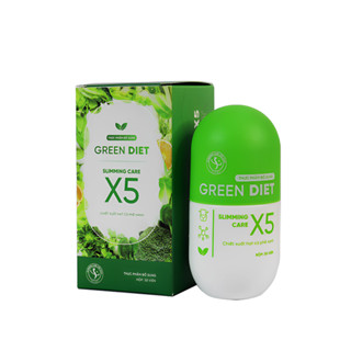 Thảo mộc giảm cân Green Diet Slimming Care X5 hộp 30 viên