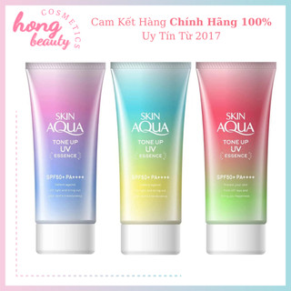 Kem chống nắng Skin Aqua Tone Up UV Essence SPF 50+ PA++++ 80g