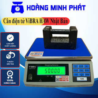 Cân điện tử vibra haw 30kg 15kg 6kg 3kg nhật bản. chính xác tuyệt đối. bảo hành 2 năm