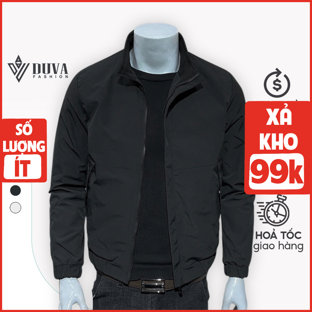 Áo khoác gió nam DUVA cản gió, giữ ấm, chống bụi, chống nắng, không thấm nước AKG01