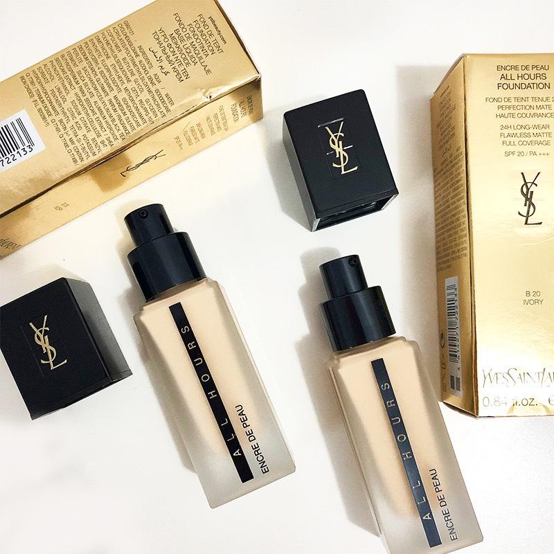 Kem nền YSL All Hour Encre de peau dành cho da dầu - Kem che khuyết điểm Ysl