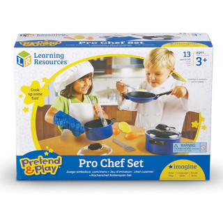  Bộ đồ chơi đóng vai bếp trưởng - Pretend & Play Pro Chef Set - Learning Resources