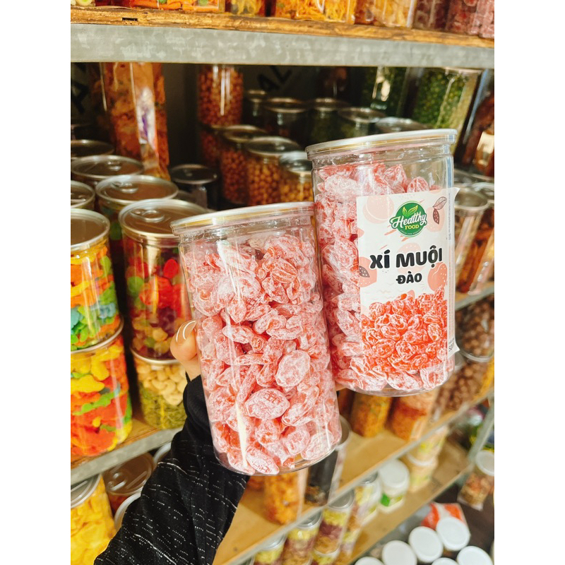 Xí Muội  Đào Hồng Phấn 500gr - Sản phẩm tự nhiên không chất bảo quản