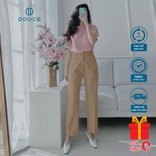 Qn03 - quần tây công sở nữ ống suông thời trang