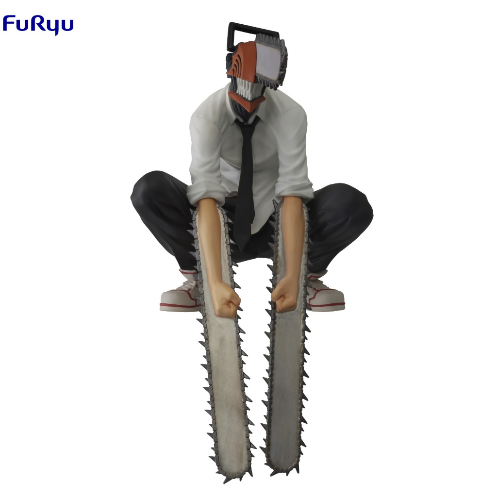Tanoshii Shop - Mô hình nhân vật Denji Chainsaw men - Furyu noodle stop figure