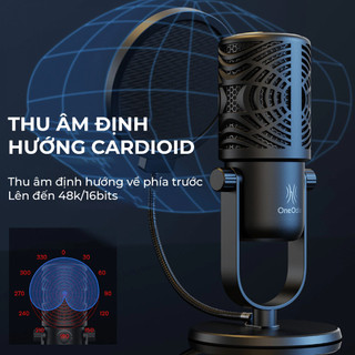 Micro Oneodio FM1 | Micro Thu Âm Condenser Cổng USB