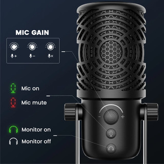Micro Oneodio FM1 | Micro Thu Âm Condenser Cổng USB
