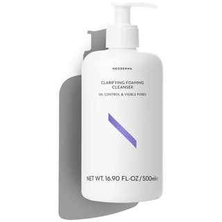 Neoderma Clarifying Foam Cleanser - Sữa rửa mặt cao cấp tạo bọt làm sáng da, sạch sâu nang lông 500ml