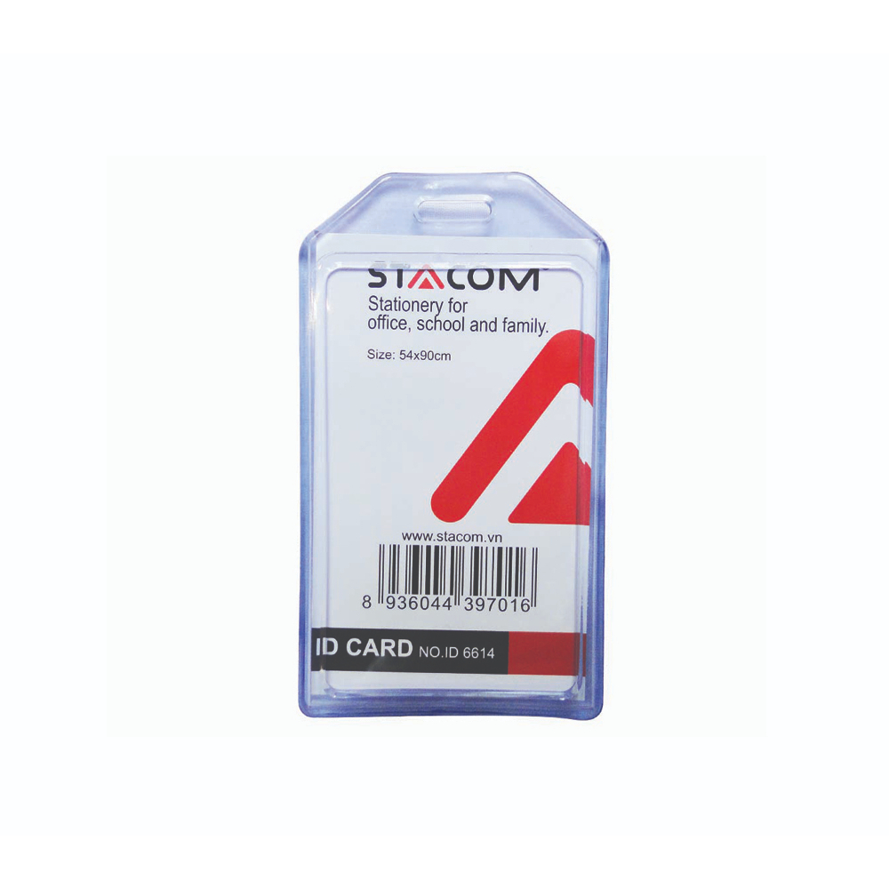 Combo 200 Thẻ đeo bảng tên khổ đứng STACOM ID6614