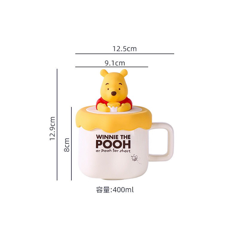 Ly gấu dâu Lotso/Pooh chính hãng Disney.DCG
